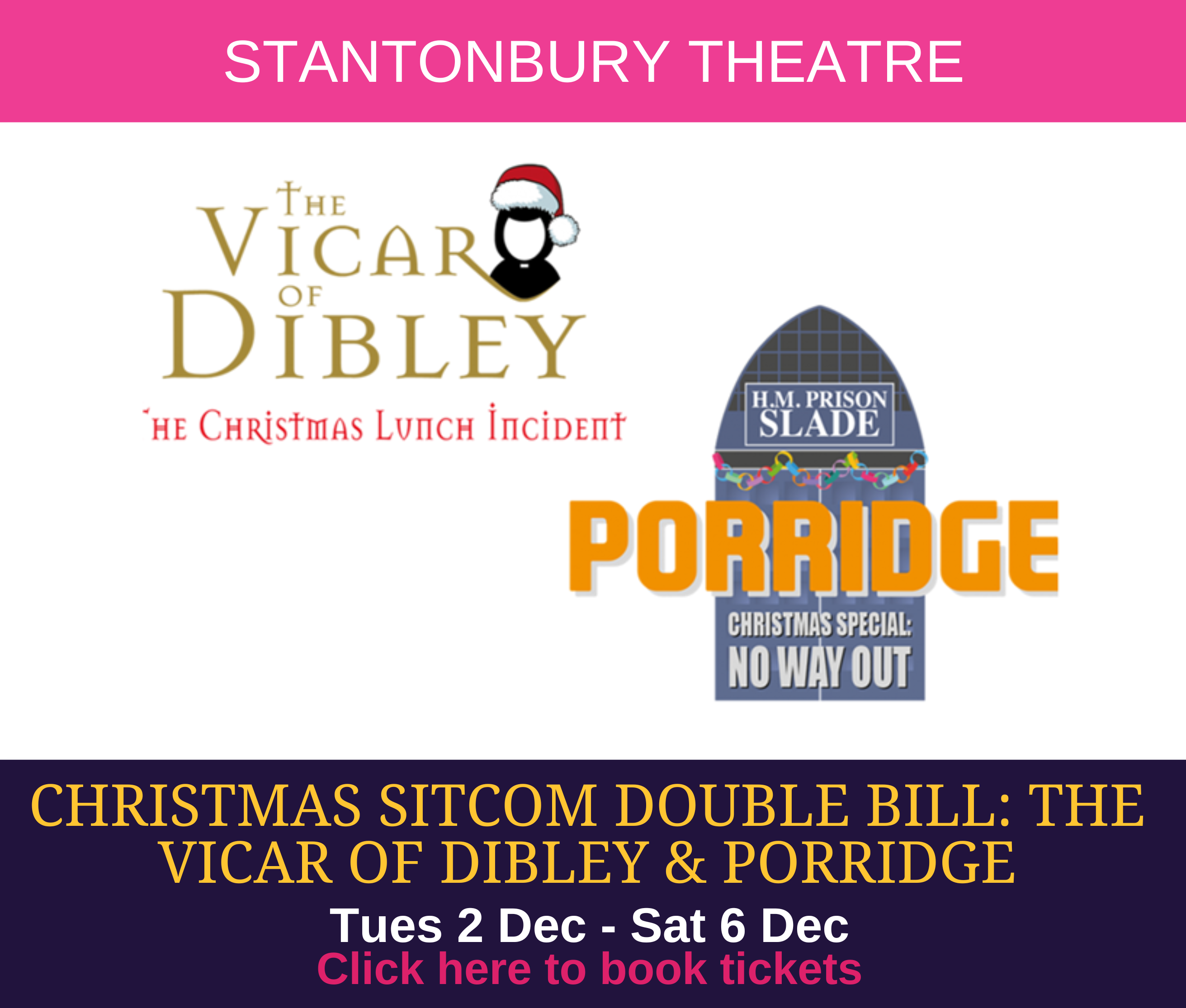 Christmas Sitcom Double Bill: The Vicar of Dibley & Porridge Christmas Sitcom Double Bill: The Vicar of Dibley & Porridge
