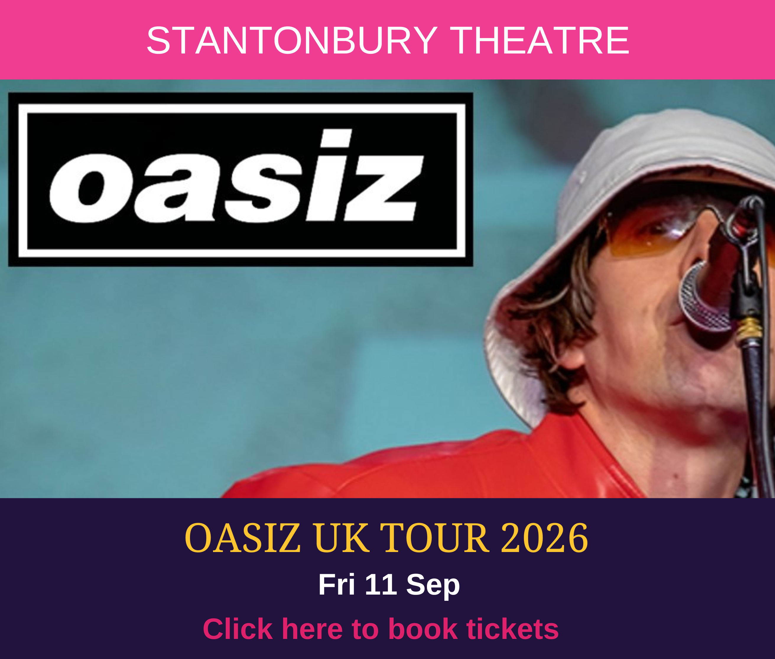 OASIZ UK Tour 2026 OASIZ UK Tour 2026