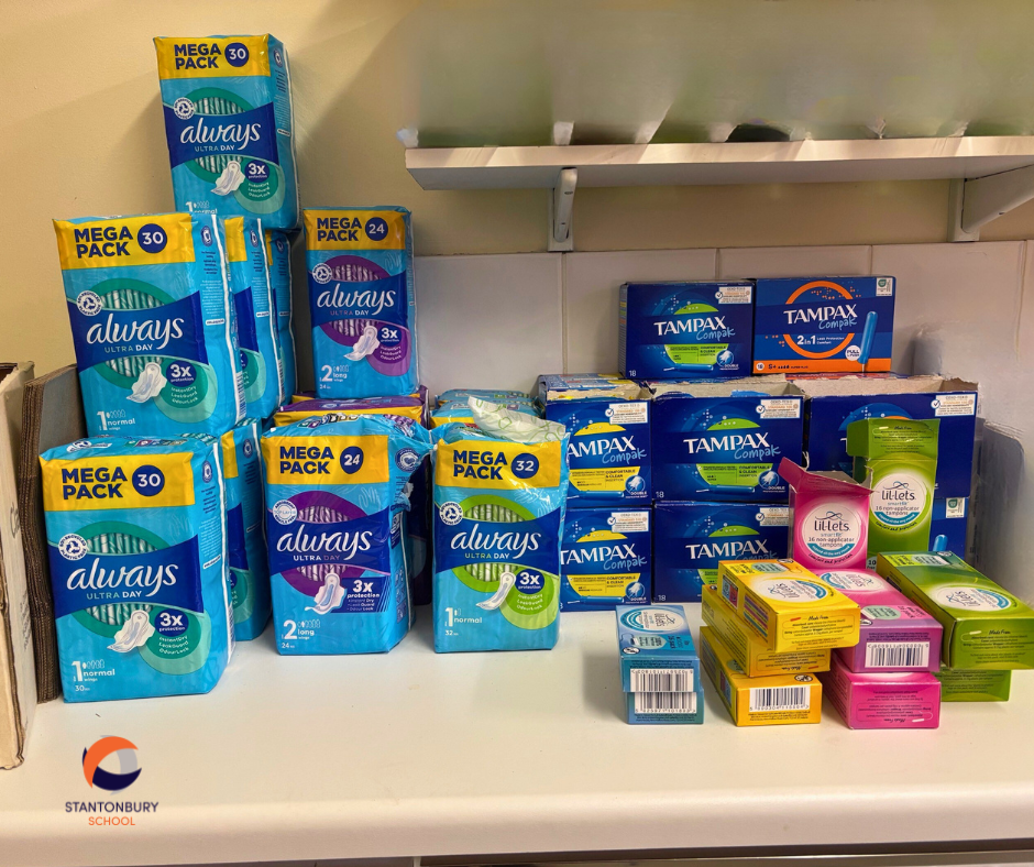 Supporting Student Wellbeing: Period Products Available at Stantonbury